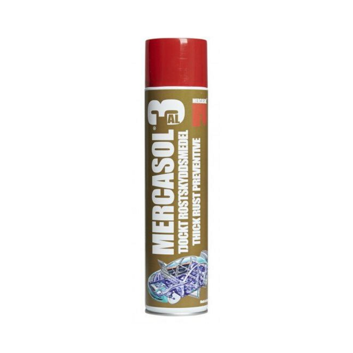 Mercasol 3 AL Bronza 600ml, pretšķembu un pretrūsas aerosols