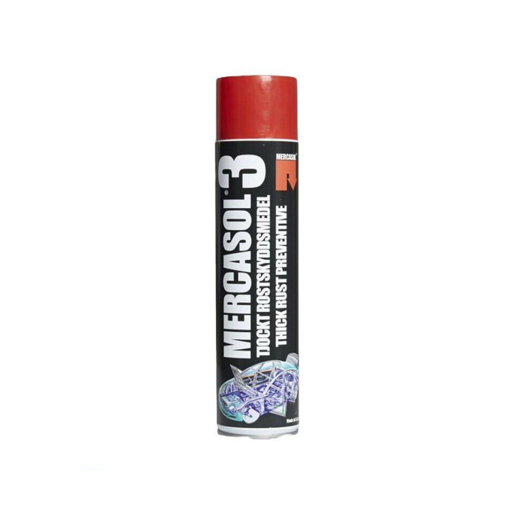 Mercasol 3 Black 600ml aerosols, apakšas un arku pretrūsas aizsardzībai